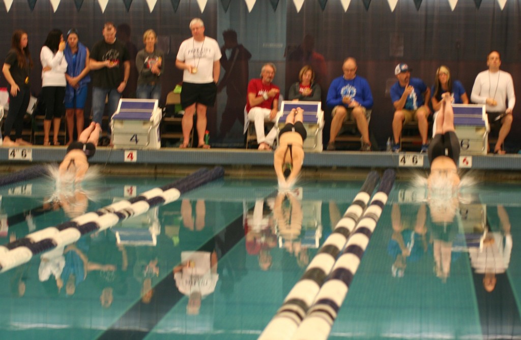 Boys 100 butterfly, 3A State Championships, Provo, Utah, Feb. 13, 2016 | Photo by Jeanine Draney, special to St. George News