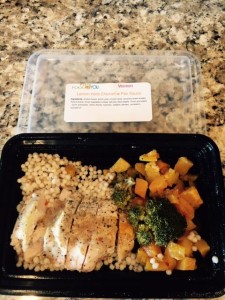 Lemon herb chicken with pan sauce prepared meal by Fit Food 2 You, location and date not specified | Photo courtesy of Fit Food 2 You, St. George News