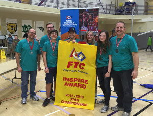 The Washington County 4-H Club team PrestidigiTaters took top honors at the Utah FIRST Tech Challenge, Ogden, Utah, Feb. 20, 2016 | Photo courtesy of Brian Allen, St. George News