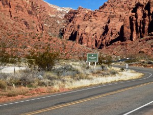 The north end of the Sentierre Resort property, looking towards Tuacahn, Ivins, Utah, Feb. 19, 2016 | Photo by Julie Applegate, St. George News 