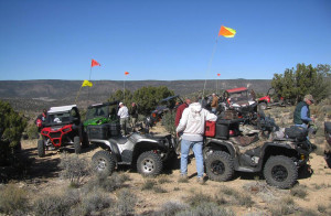 Tri-State Jamboree participants on a trail ride, Hurricane, Utah, circa March 2015 | Photo courtesy of Tri-State ATV Club, St. George News