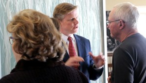 Republican gubernatorial candidate Jonathan Johnson at a town hell meeting held in St. George, Utah, Feb. 13, 2016 | Photo by Mori Kessler, St. George News