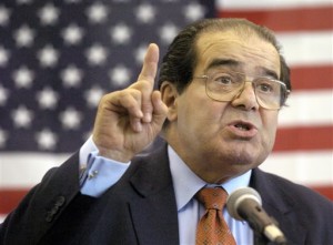 In this file photo, U.S. Supreme Court Justice Antonin Scalia speaks to Presbyterian Christian High School student. On Saturday, the U.S. Marshals Service confirmed that Scalia has died at the age of 79. Hattiesburg, Mississippi, April 7, 2004 | Photo by Gavin Averill/The Hattiesburg American (AP), St. George News