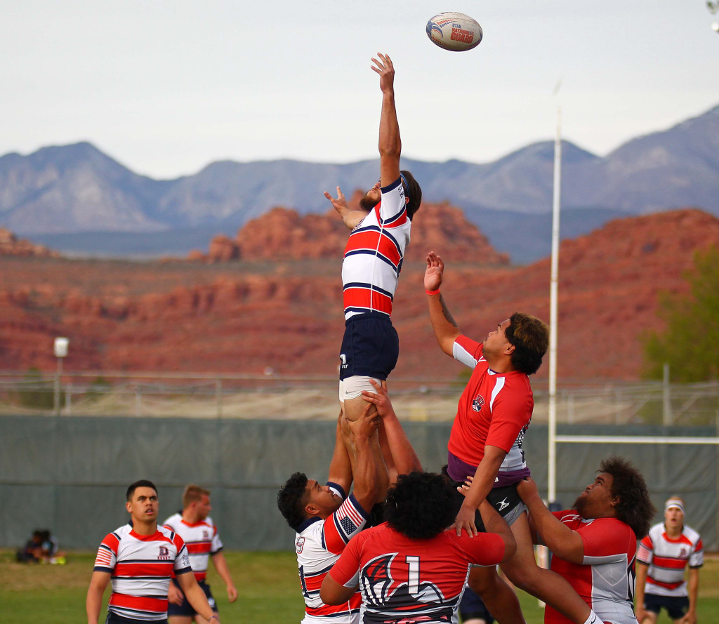 Dixie State University vs. UNLV, Rugby, St. George, Utah, Mar. 19, 2016, | Photo by Robert Hoppie, ASPpix.com, St. George News
