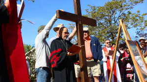 Members of the Christian Faith participate in the 10th annual Stations of The Cross procession in St. George, Utah, March 25, 2016 | Photo by Don Gilman, St. George News