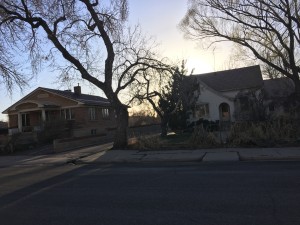 Corner of 200 N. 400 West where the city council is proposing to rezone to high density residential in order to allow for multiple units, Cedar City Utah Mar. 16, 2016, | Photo by Tracie Sullivan, Cedar City News