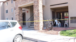 Scene of evacuated apartments at The Falls at Mesa Point in St. George, Mar. 4, 2016. | Photo by Don Gilman, St. George News