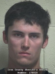 Jacob William Clark of Cedar City, Utah, booking photo posted March 18, 2016 | Photo courtesy of the Iron County Sheriff's Office, Cedar City News