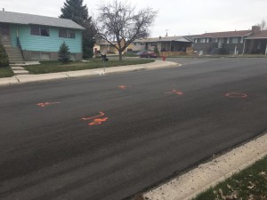 The area of 1000 West 680 South where an 8-year-old boy was hit and killed by an alleged DUI driver, Payson, Utah, March 20, 2016 | Photo courtesy of Tracie Sullivan, St. George News