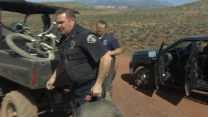 A woman was transported to the hospital via Life Flight after crashing her mountain bike in rugged-terrain near Stucki Springs Trail, Washington County, Utah, March 4, 2016 | Photo by Michael Durrant, St. George News