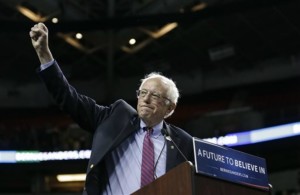 Democratic presidential candidate Sen. Bernie Sanders, I-Vt. speaks at a campaign rally in Seattle, March 20, 2016 | AP Photo/Stephen Brashear, St. George News