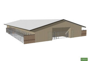 Architectural rendering of the proposed county animal shelter | Image courtesy of Washington County Commission, St. George News