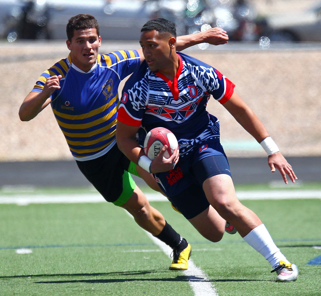 Dixie State University vs. Salt Lake Community College, Rugby, St. George, Utah, Apr. 23, 2016, | Photo by Robert Hoppie, ASPpix.com, St. George News