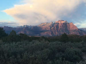 Views of Zion National Park from the road to Gooseberry Mesa. Apple Valley, Utah, April 12, 2016 | Photo by Hollie Reina, St. George News