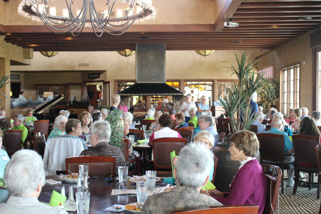 More than 100 volunteers gather at DRMC luncheon, held at the Fish Rock Gille at the Ledges, St. George, Utah, Apr. 14, 2016| Photo by Cody Blowers, St. George News