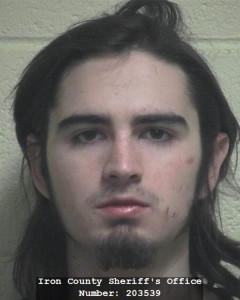 Montana James Guidry, booking photo posted March 25, 2016 | Photo courtesy of Iron County Sheriff's Office, Cedar City News