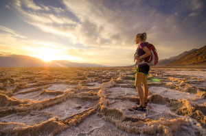 Death Valley National Park, third place winner of the Share the Experience 2015 photo contest | Self-portrait photo by Sarah Gustafson, courtesy of National Park Foundation; St. George News