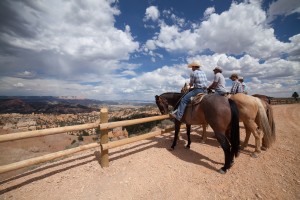 Guests of Ruby's Inn enjoy guided horseback rides. Bryce Canyon, date not specified | Photo courtesy of Ruby's Inn, St. George News