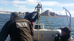 Search crews located the body of a missing Sevier County man at Lake Powell, April 17, 2016 | Photo courtesy of DPS, St. George News