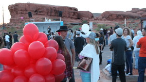 A candlelight vigil was held at Pioneer Park to remember those lost to the disease of addiction, while also supporting addiction recovery and awareness, St. George, Utah, April 20, 2016 | Photo by Mori Kessler, St. George News