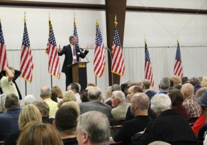 County Republicans had a record turnout of 95 percent of the party delegates at the Washington County Republican nominating convention, Hurricane, Utah, April 16, 2016 | Photo by Mori Kessler, St. George News