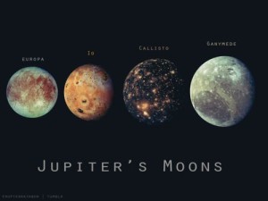 The four moons of Jupiter | Photo courtesy of Southern Utah Space Foundation, St. George News