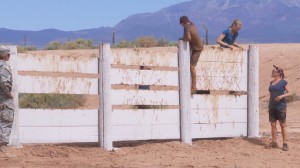 Runners take on military-style obstacles at the Hurricane Mud Run, Hurricane, Utah, May 14, 2016 | Photo by Austin Peck, St. George News