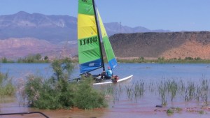 Sand Hollow Sailing Classic, Sand Hollow State Park, Hurricane, Utah, May 14, 2016 | Photo by Austin Peck, St. George News