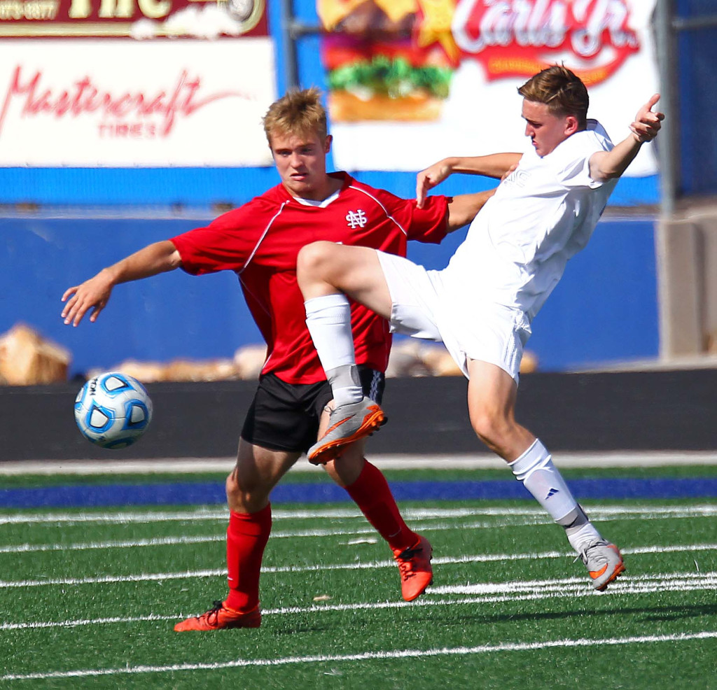 Dixie vs. North Sanpete, Soccer, May 5, 2016, | Photo by Robert Hoppie, ASPpix.com, St. George News
