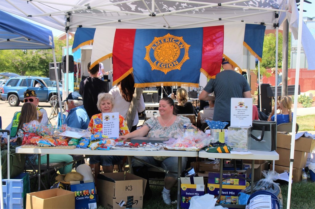 Volunteers running American Legion Post 90 Booth, Utah State Chili Cook-Off, St. George Town Square, St. George, Utah, May 14, 2016 | Photo by Cody Blowers, St. George News