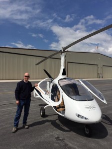 "Started Gyro flight training today. Got a couple of hours in today. I didn't break anything. Way too much fun," Eaton posted on his Facebook page on April 16, 2015 | Photo courtesy of Kevin Eaton's Facebook page, St. George News