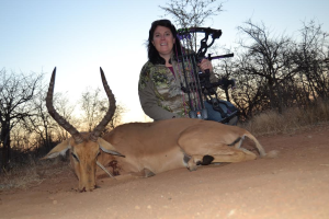 Pictured here, Christy Barney, who is competing for the "Extreme Huntress" title. Location and date not specified | Photo courtesy of Christy Barney, St. George News