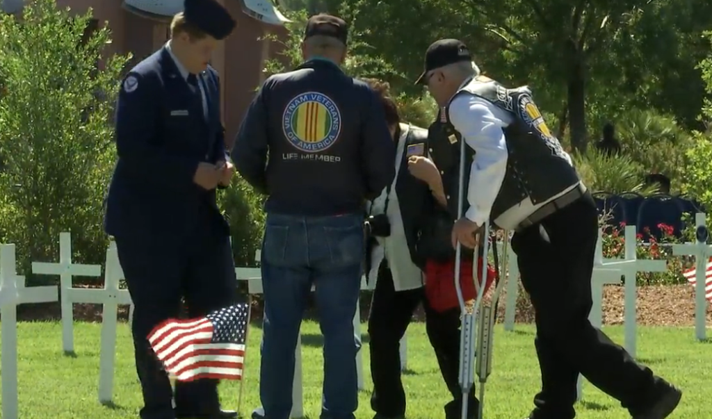 Junior ROTC cadets participating in Vietnam Veterans of America Convention at Dixie Center St. George, Utah, April 23, 2016 | Photo by Cody Blowers, St. George News