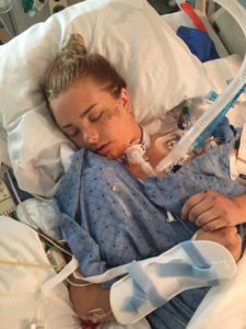 Taylor Carlton, 16, of Veyo, remains in a coma at Dixie Regional Medical Center after being critically injured during a rollover on state Route 18 in Dammeron Valley, St. George, Utah, photo date unspecified | Photo courtesy of Pray4Tay Facebook page, St. George News