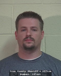 Chad Ryan Huntsman, of Cedar City, Utah, booking photo posted Sept. 28, 2015 | Photo courtesy of Iron County Sheriff’s Office, St. George News