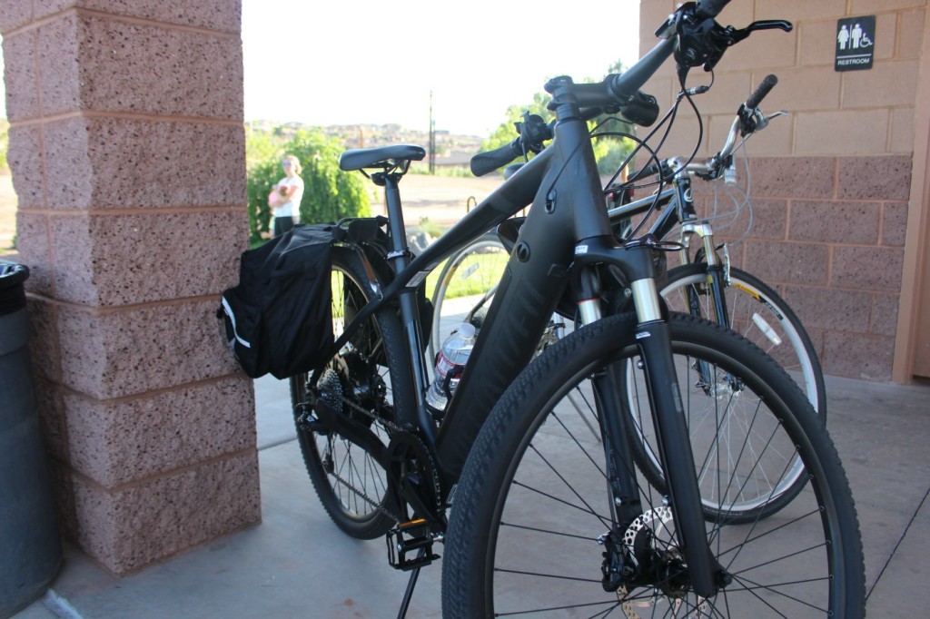 At the “Bike with Pike” cycling event sponsored by the City of St. George in observance of National Bike Month, St. George, Utah, May 16, 2016 | Photo by Mori Kessler, St. George News