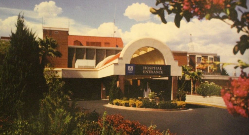 Dixie Regional Medical Center - east entrance, circa 1990, St. George , Utah | Image courtesy of Intermountain Healthcare, St. George News