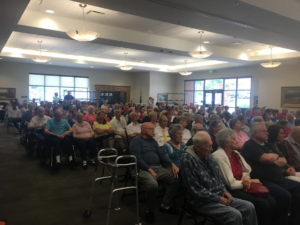 A large crowd attends the Memorial Day ceremony held at the Southern Utah Veterans Home in Ivins, Utah, May 30, 2016 | Photo by Hollie Reina, St. George News