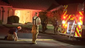 The St. George Fire Department responded to an electrical fire in a wall Saturday night. The blaze was quickly extinguished, St. George, Utah, June 4, 2016 | Photo by Austin Peck, St. George News