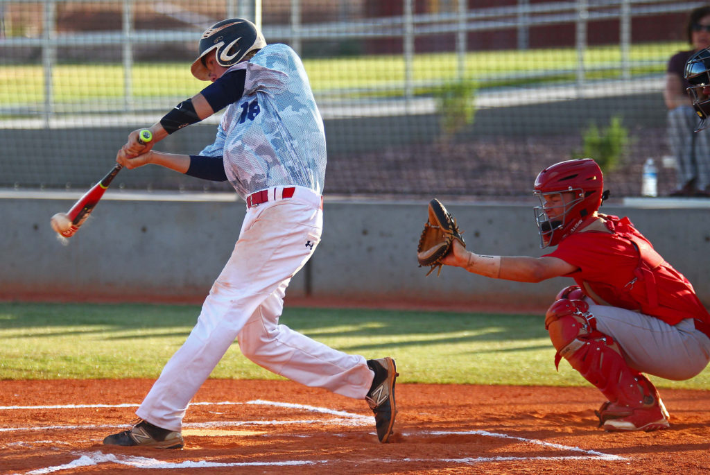 Makai Maclellan (16), SBA vs Sentinels, American Legion Baseball, June 7, 2016, | Photo by Robert Hoppie, ASPpix.com, St. George News