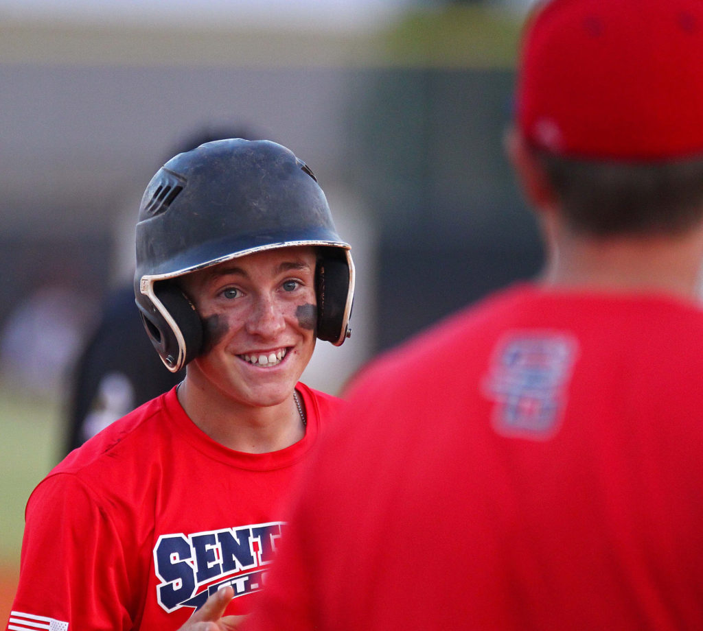 File photo of Kory Taigen (1), St. George Sentinels vs. Idaho Falls, Baseball,  June 24, 2016, | Photo by Robert Hoppie, ASPpix.com, St. George News