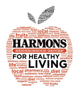 Harmons Neighborhood Grocer healthy living logo. Location and date not specified | Image courtesy of Harmons Neighborhood Grocer, St. George News