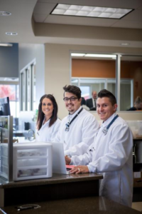 Staff at a Grifols Plasma Donation Center are pictured here. Location and date not specified | Photo courtesy of Grifols Plasma, Cedar City News