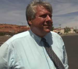 Varlo Davenport after a hearing at which Judge Karlin Myers ordered Dixie State University to turn over emails relating to his case, St. George, Utah, June 10, 2016 | Photo by Sheldon Demke, St. George News