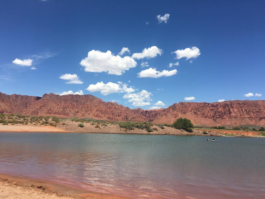 Fire Lake Park at has had between 10 and 20 reports of swimmer's itch this season, Ivins, Utah, June 13, 2016 | Photo by Hollie Reina, St. George News