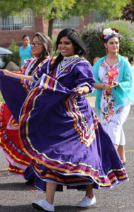 Members of the Dixie Hispanic Student Association participating in the 2015 DSU Homecoming Parade, St. George, Utah, September 28, 2015 | Photo courtesy of Dixie State University Student Association, St. George News