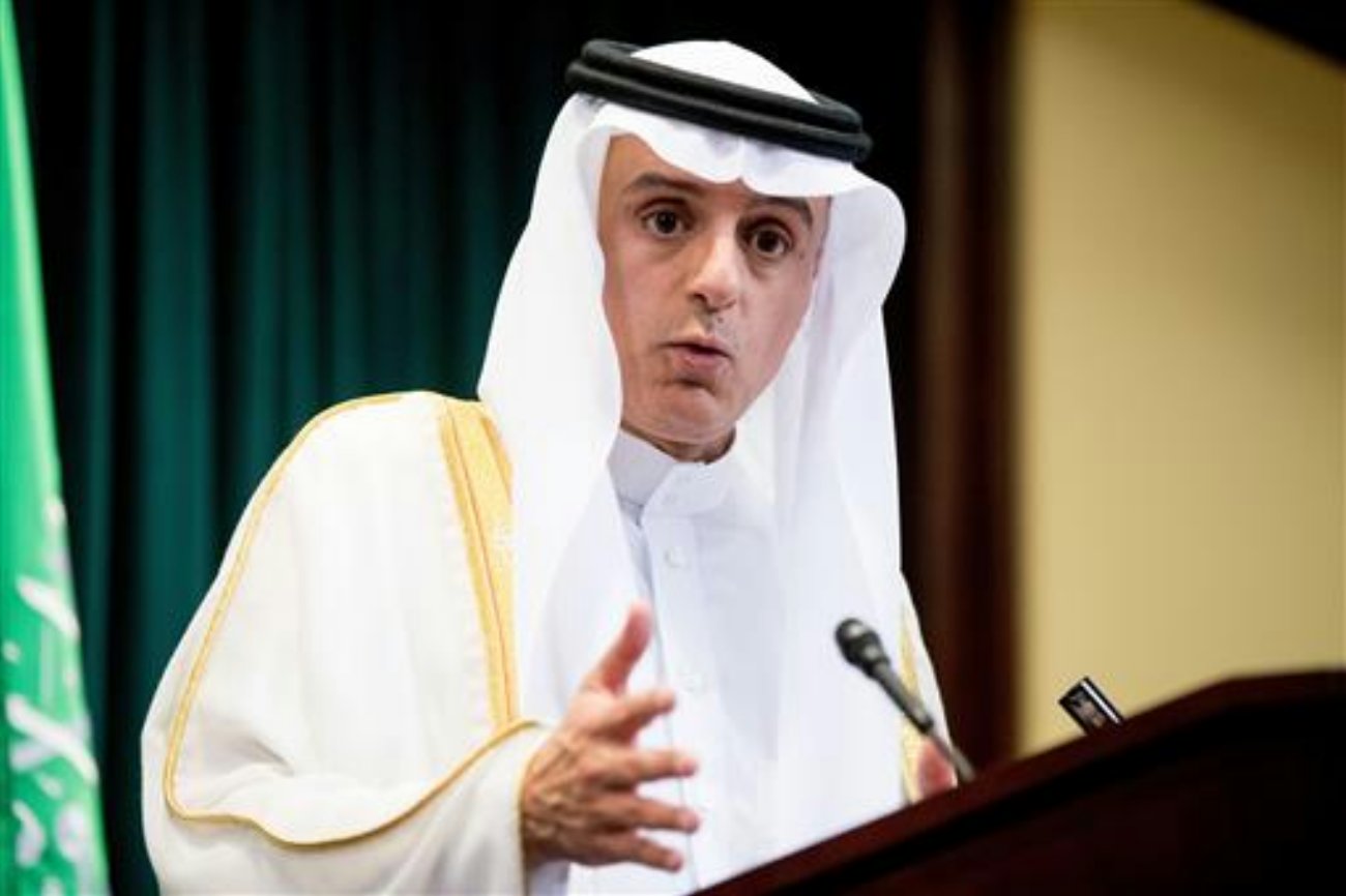 Saudi Arabia Foreign Minister Adel al-Jubeir speaks at a news conference at the Saudi Arabian Embassy in Washington, Friday, July 15, 2016, after the U.S. released once-top secret pages from a congressional report into 9/11 that questioned whether Saudis who were in contact with the hijackers after they arrived in the U.S. knew what they were planning, Washington, D.C., July 15, 2016 | AP Photo by Andrew Harnik, St. George News