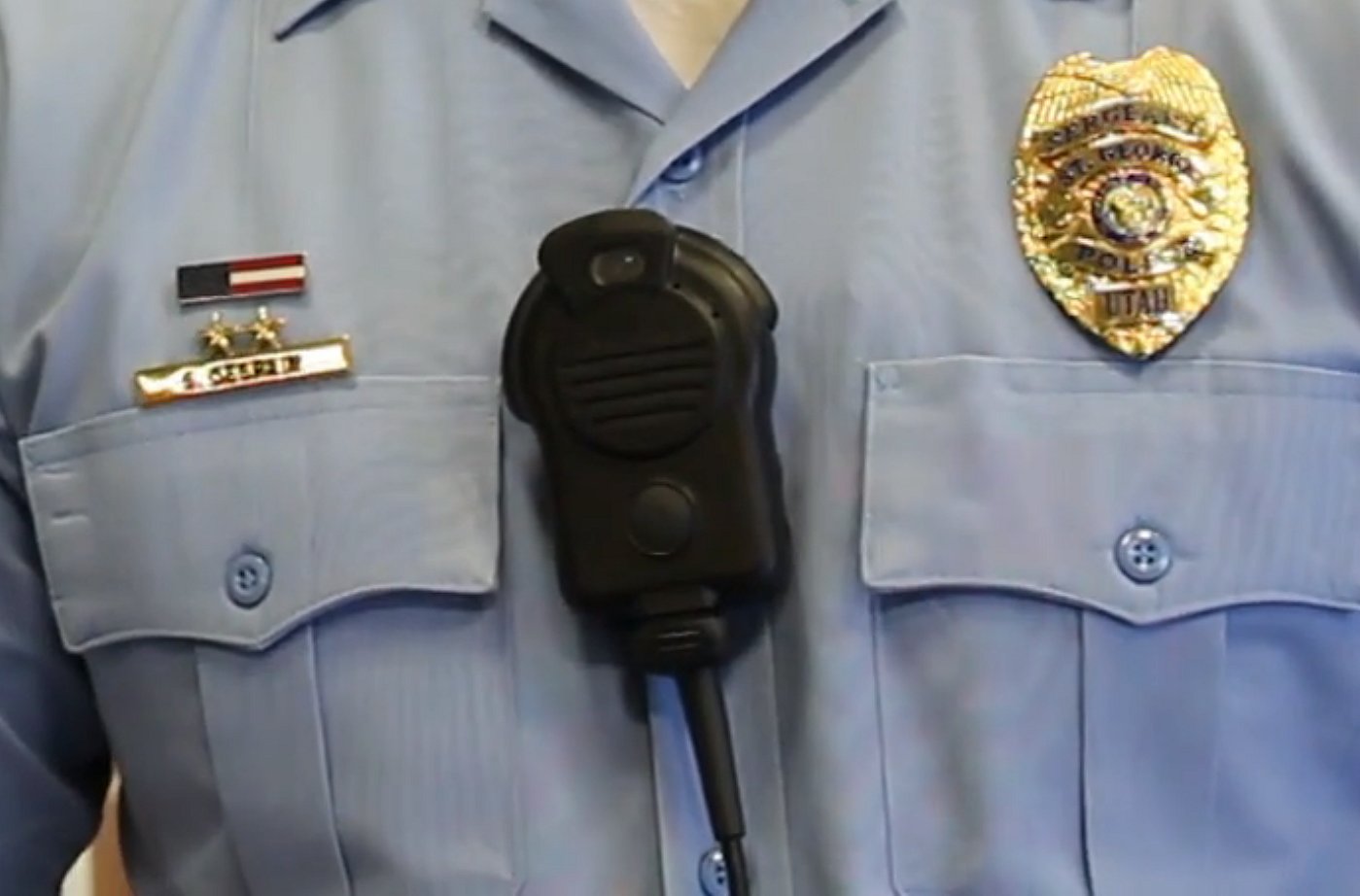 One of the body cameras tested by the St. George Police Department in 2015, St. George, Utah, May 16, 2015 | Photo by Mori Kessler, St. George News