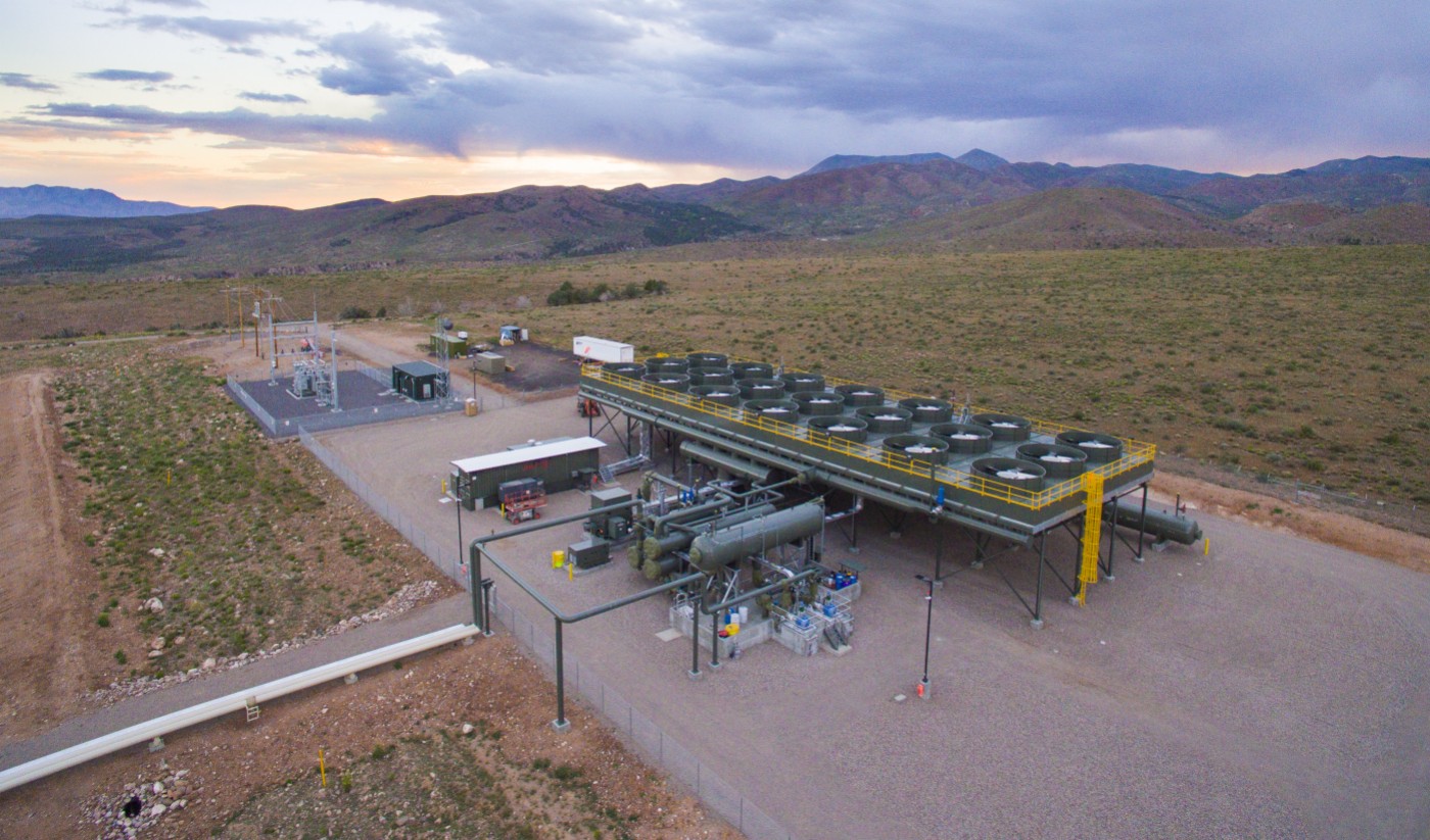 The Veyo Heat Recovery Project. The $22.3 million facility produces 7.8 megawatts of electrical power converted from waste heat taken from a natural gas compression facility, Veyo, Utah, June 28, 2016 | Photo courtesy of Utah Associated Municipal Systems, St. George News