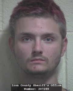 Dakota Ray Hazelwood, of Cedar City, Utah, booking photo posted Aug. 19, 2016 | Photo courtesy of Iron County Sheriff's Office, St. George / Cedar City News